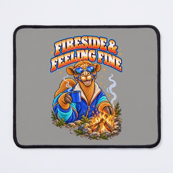 Item preview, Campfire Camel – Funny Camel Camping T-Shirt – Funny Camel T-Shirt Animal Graphic Camel T-Shirt designed and sold by Camel & Quirk.