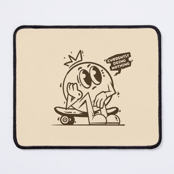 Item preview, Currently Doing Nothing - Vintage Cartoon Skater designed and sold by adipra.