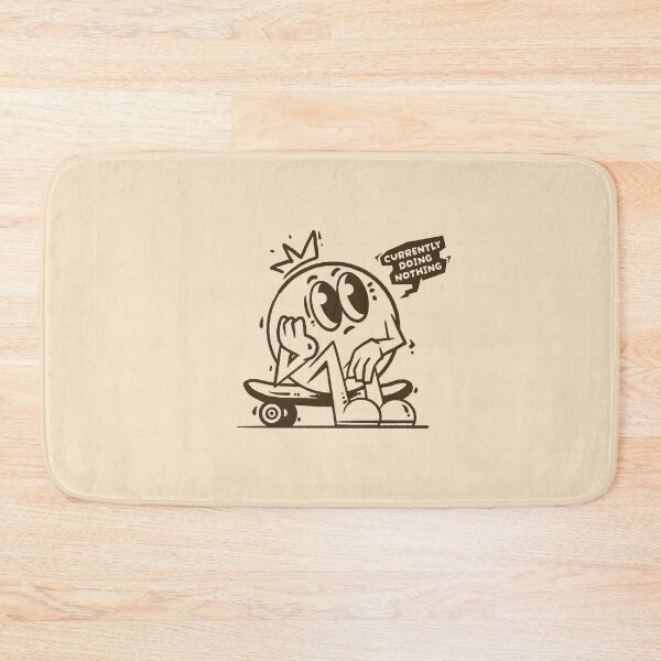 Item preview, Currently Doing Nothing - Vintage Cartoon Skater designed and sold by adipra.