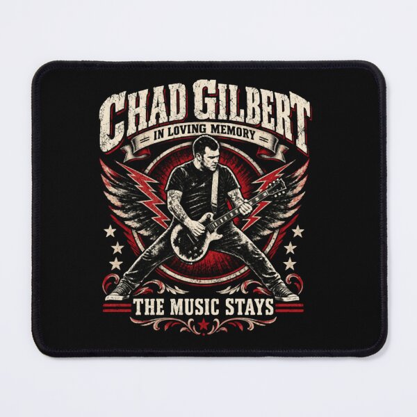 Item preview, RIP Chad Gilbert 1981 2026, New Found Glory designed and sold by DedKid8BitCute.
