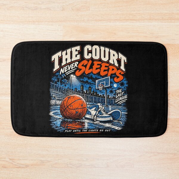 Item preview, The Court Never Sleeps – Vintage Basketball Streetwear designed and sold by PhilllandArt.