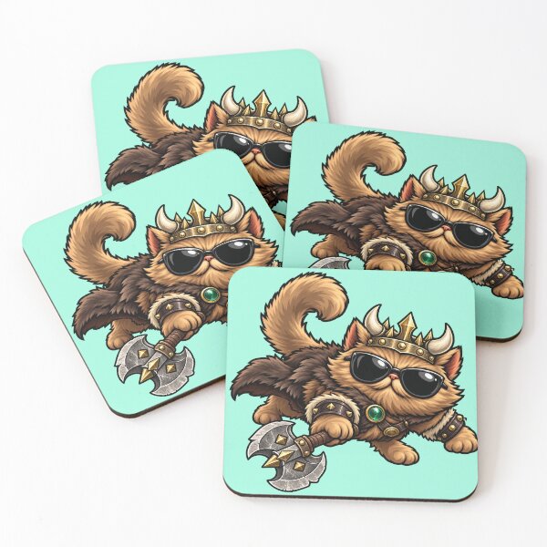 Item preview, Cat Barbarian Dungeon Crawler designed and sold by OPanshop.