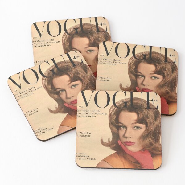 Item preview, Vogue Vanity Fair Magazine Cover Vintage Girls Ladies Women Wall Art Poster Print Tee Cushion Mug Shirt designed and sold by Cool Robot Bro..