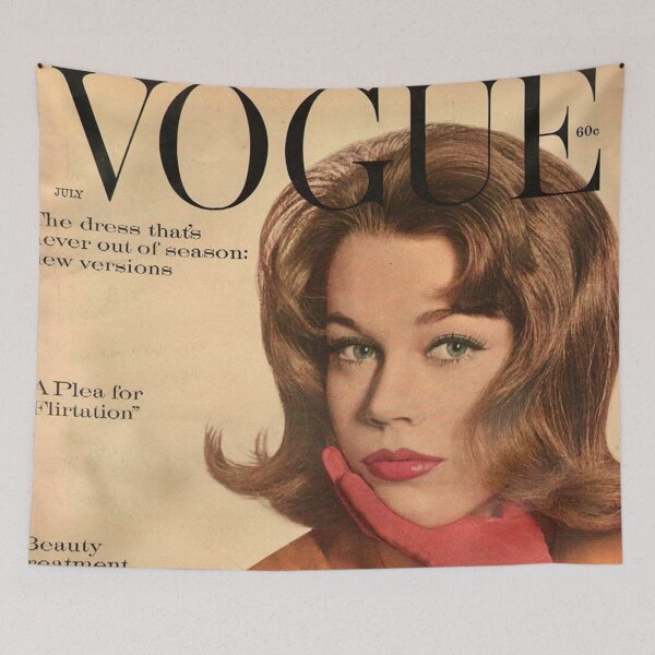 Item preview, Vogue Vanity Fair Magazine Cover Vintage Girls Ladies Women Wall Art Poster Print Tee Cushion Mug Shirt designed and sold by Cool Robot Bro..