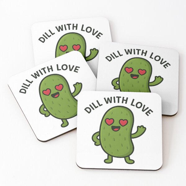 Item preview, Valentine Pickle Cute Design – Funny Pickle With Heart Eyes, Valentine Gift for Pickle Lover, Cute Food Pun Sticker designed and sold by Basma Designs | Retro, Kawaii Shirts & Stickers.