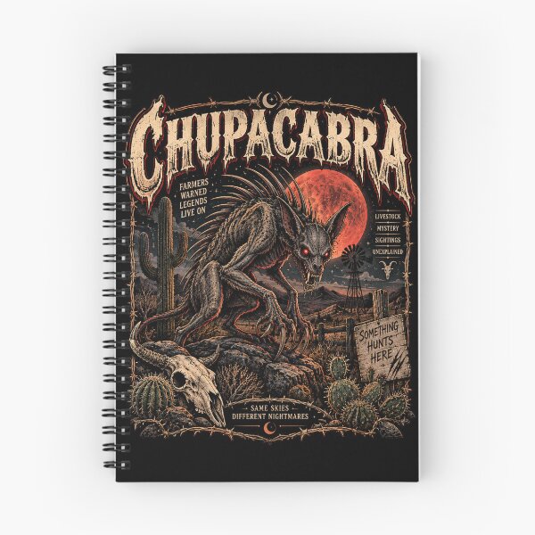 Item preview, Chupacabra Same Skies Different Nightmares designed and sold by DarkMoonSiren.