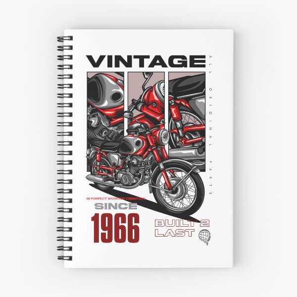 Item preview, Vintage Motorcycle Bikers Motorbike Birthday 1966 designed and sold by JRRTs.