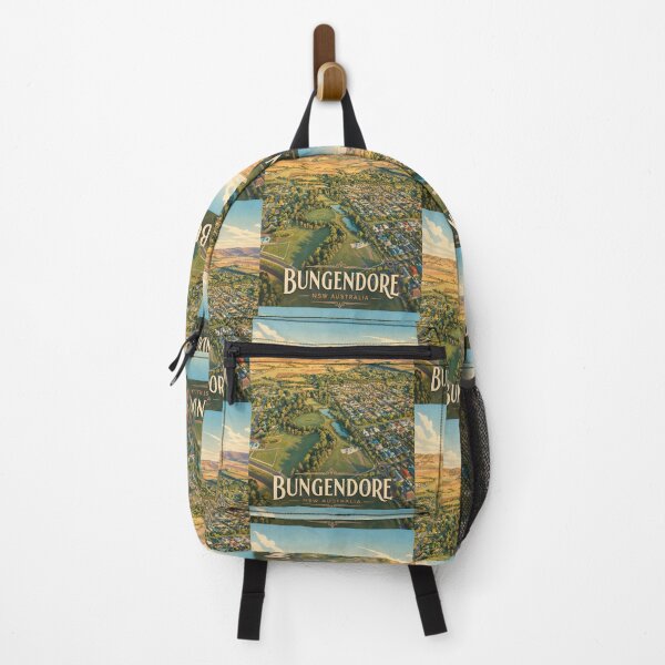 Item preview, Bungendore travel poster retro style designed and sold by IchorLux.