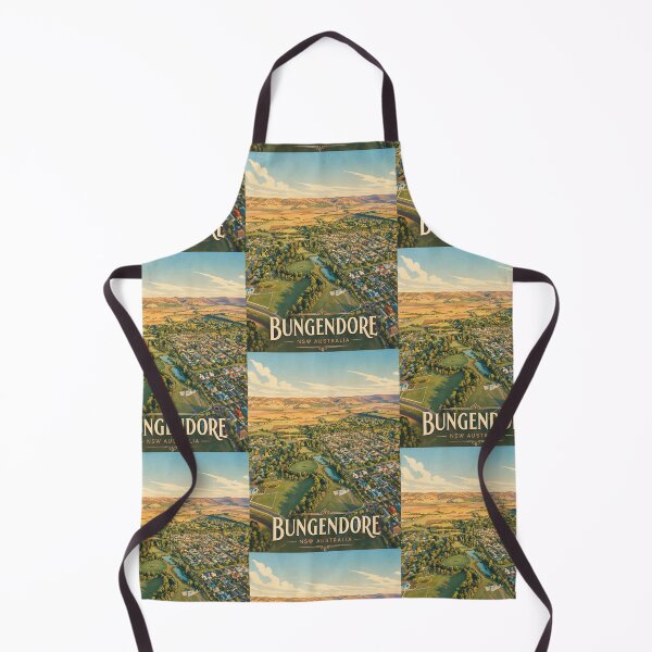 Item preview, Bungendore travel poster retro style designed and sold by IchorLux.
