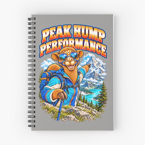 Item preview, Mountain Explorer Camel – Funny Camel Hiking Mountaineering T-Shirt – Funny Camel T-Shirt Animal Graphic Camel T-Shirt designed and sold by Camel & Quirk.