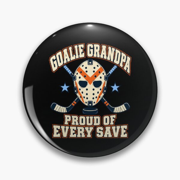 Item preview, Goalie Grandpa Proud of Every Save designed and sold by ArtHavenDesign.