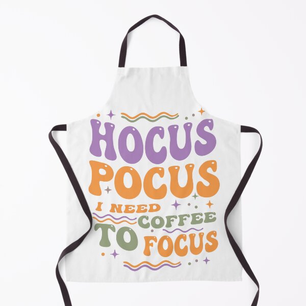 Item preview, Retro Hocus Pocus I Need Coffee To Focus Graphic Design designed and sold by CreativeCrest.