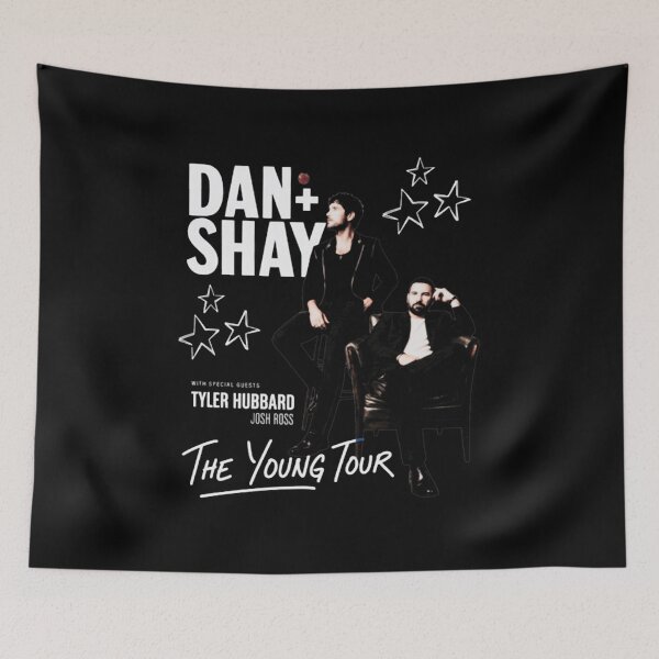 Item preview, Dan + Shay The Young Tour 2026 Double-Sided designed and sold by DedKid8BitCute.