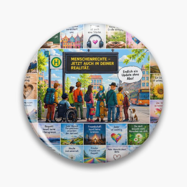 Item preview, Diversity and community give color to our world designed and sold by Mianku | Für das Leben.