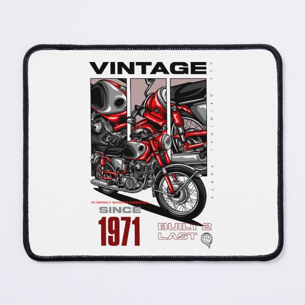 Item preview, Vintage Motorcycle Bikers Motorbike Birthday 1971 designed and sold by JRRTs.