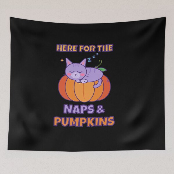 Item preview, Cat Lover Fall Pumpkin Naps Cute Halloween Cat designed and sold by Fine Art California.