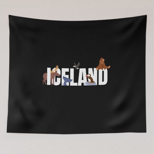 Item preview, Iceland - Iceland Stamp - Funny gifts for Iceland enthusiasts designed and sold by iX-Physio.