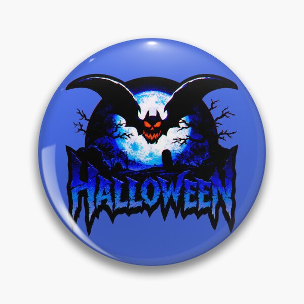Item preview, Spooky Halloween Night Haunted House Neon Glow designed and sold by MythicMood.