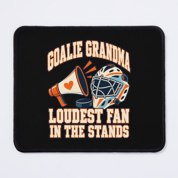 Item preview, Goalie Grandma Loudest Fan in the Stands designed and sold by ArtHavenDesign.