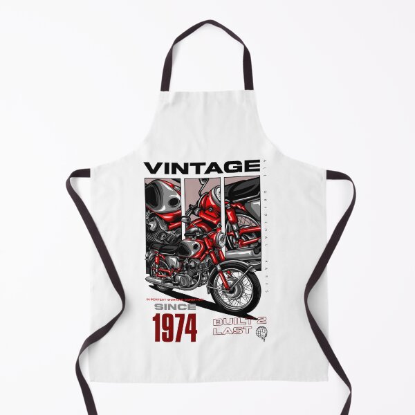 Item preview, Vintage Motorcycle Bikers Motorbike Birthday 1974 designed and sold by JRRTs.