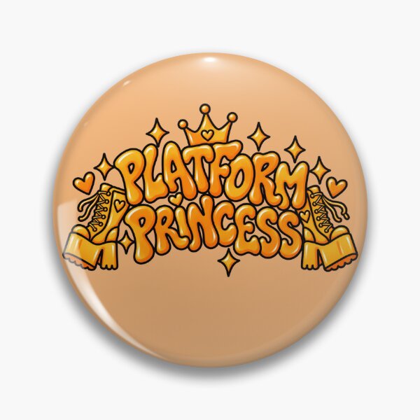Item preview, Rave Platform Princess Orange designed and sold by PLURCreations.
