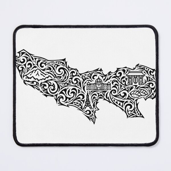 Item preview, Karakusa Tribal Tokyo Line Art designed and sold by Three-Sheep.