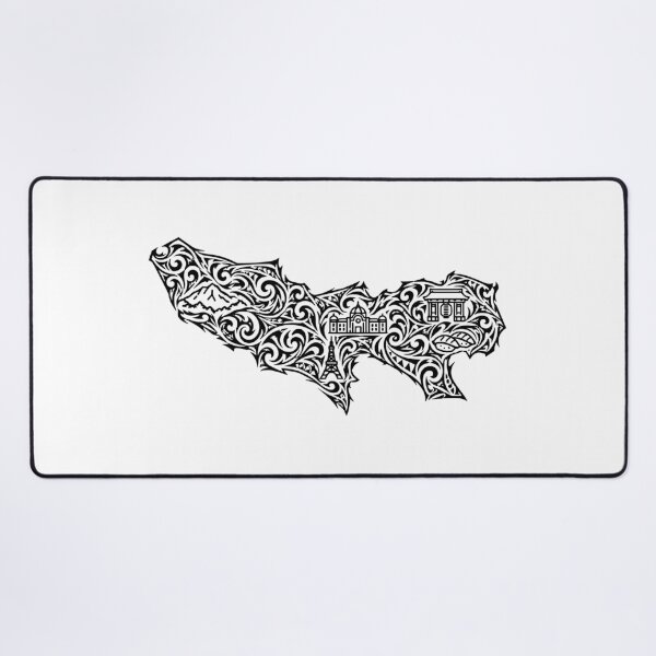 Item preview, Karakusa Tribal Tokyo Line Art designed and sold by Three-Sheep.