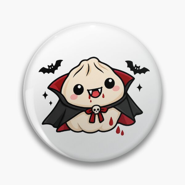 Item preview, Vampire Dumpling – Cute Kawaii Halloween Sticker designed and sold by kstheladesigns.
