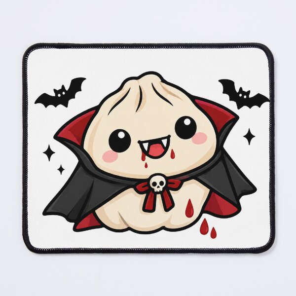 Item preview, Vampire Dumpling – Cute Kawaii Halloween Sticker designed and sold by kstheladesigns.