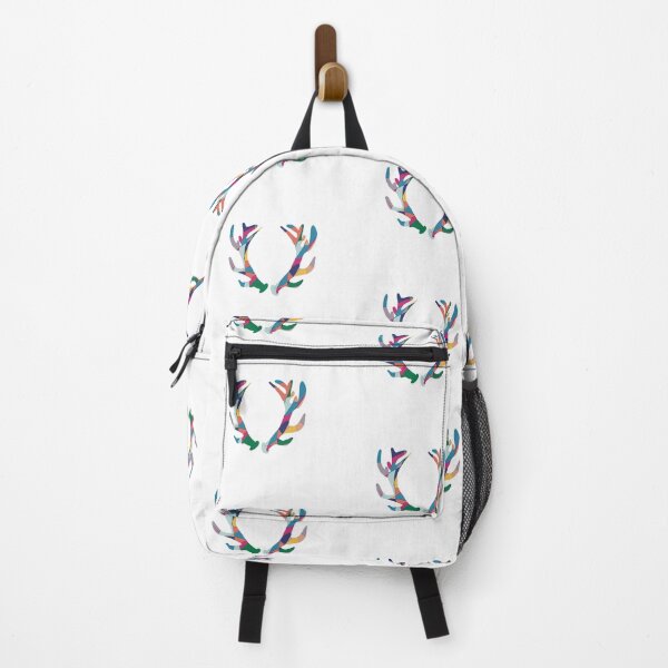 Item preview, Deer Antlers - Abstract Line Drawing in Bold Colour No. 3 designed and sold by iampaulmorris.