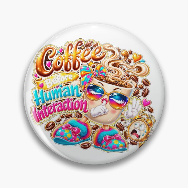Item preview, Coffee Before Human Interaction designed and sold by New Wave Artworks & Odds &Ends.