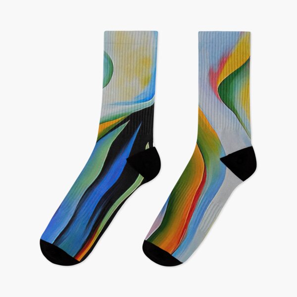 Item preview, Gray line with black, blue, and yellow designed and sold by EtherShadeArt.