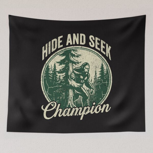 Item preview, Bigfoot Hide and Seek Champion designed and sold by AwesomeBeyondLimits.