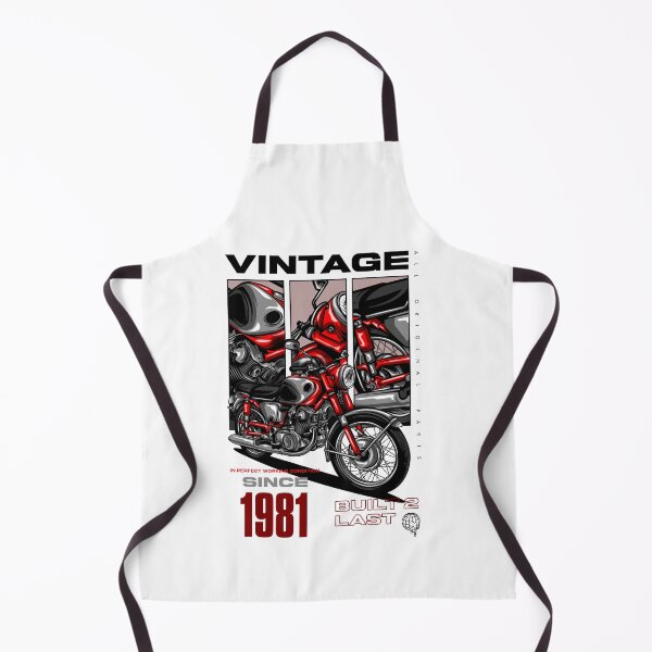 Item preview, Vintage Motorcycle Bikers Motorbike Birthday 1981 designed and sold by JRRTs.