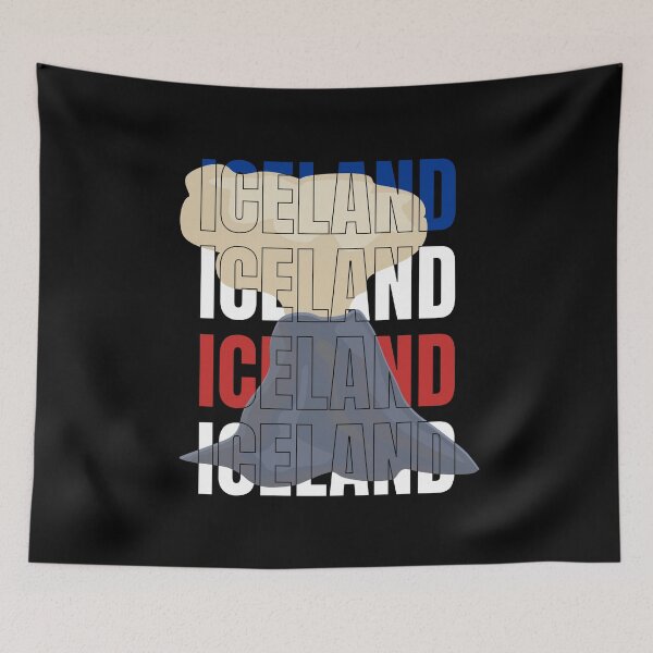Item preview, Iceland - Iceland Stamp - Funny gifts for Iceland enthusiasts designed and sold by iX-Physio.