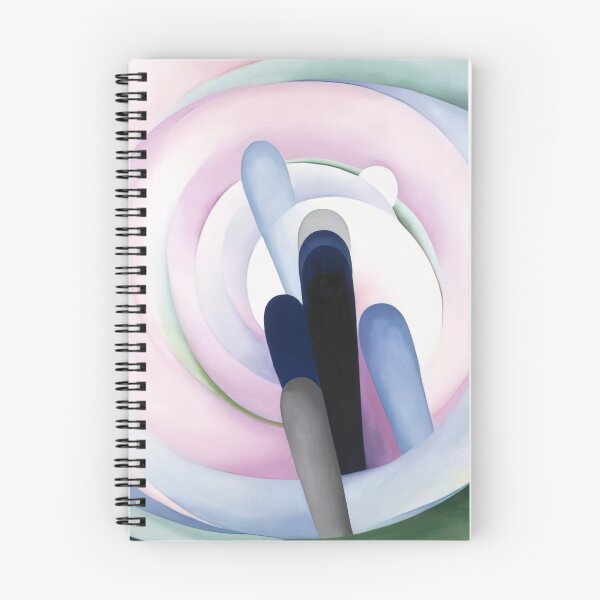 Item preview, Grey blue and black, pink circle designed and sold by EtherShadeArt.