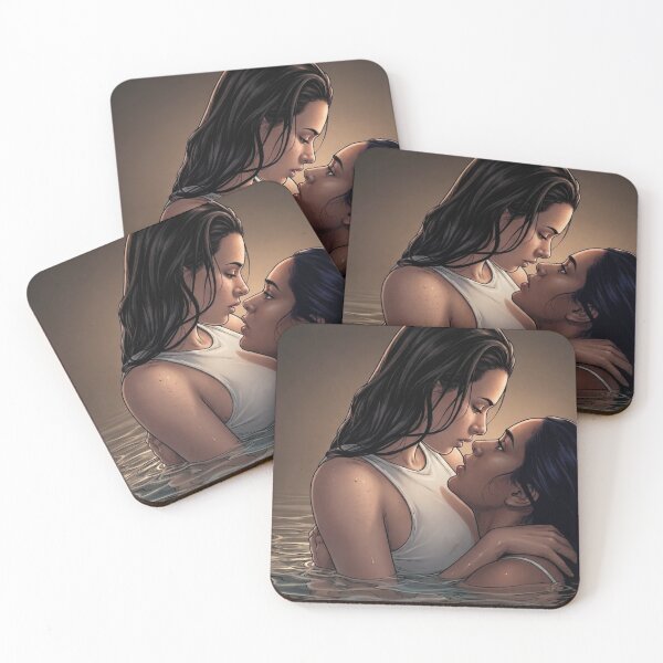 Item preview, FreenBecky FB Wet GL Series Actress Lgbtq+ Comic Book Art Home Wall Decor Print Poster Pride TV Series Movie Music designed and sold by Mind Space.