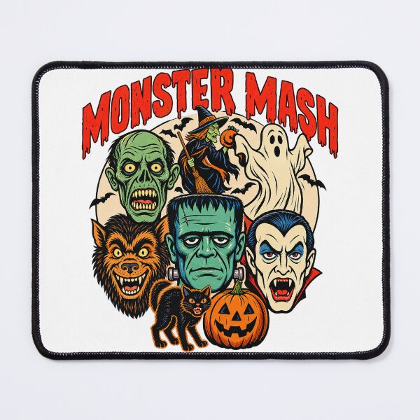 Item preview, Monster Mash Retro Halloween designed and sold by MAXIZPRINT.