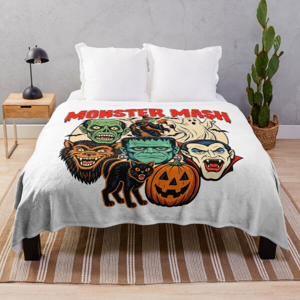 Item preview, Monster Mash Retro Halloween designed and sold by MAXIZPRINT.