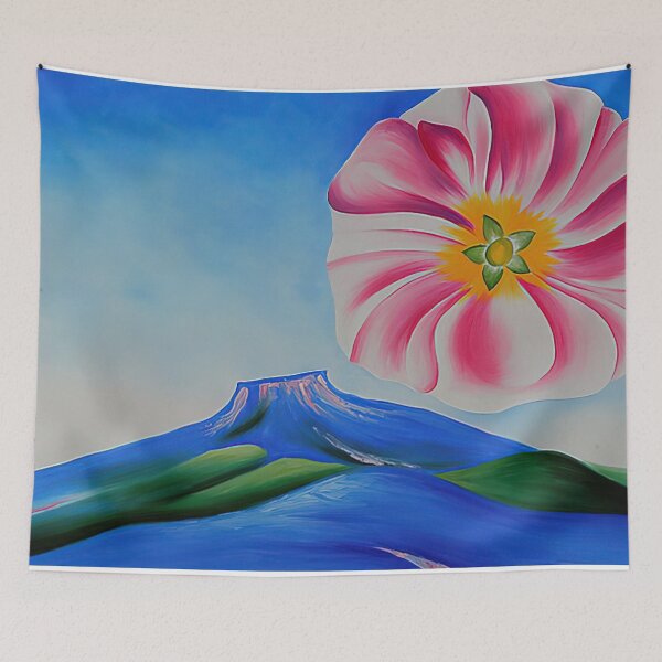 Item preview, Hollyhock pink with pedernal designed and sold by EtherShadeArt.
