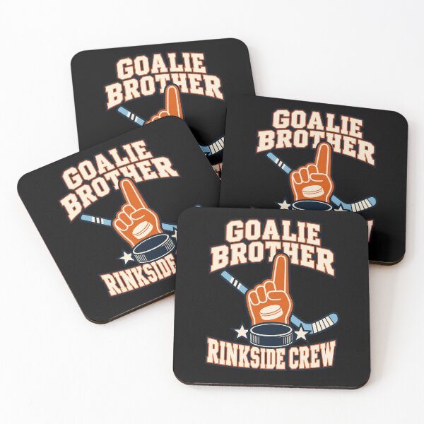 Item preview, Goalie Brother Rinkside Crew Hockey Fan designed and sold by ArtHavenDesign.