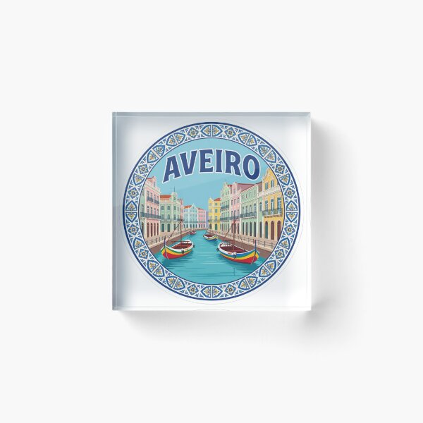 Item preview, Aveiro Canal Portugal Sticker designed and sold by Imaginarium of Chaos falcon88 .