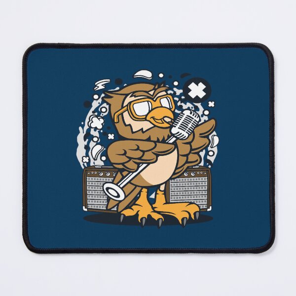 Item preview, Owl Drummer designed and sold by BellamyTremblay.