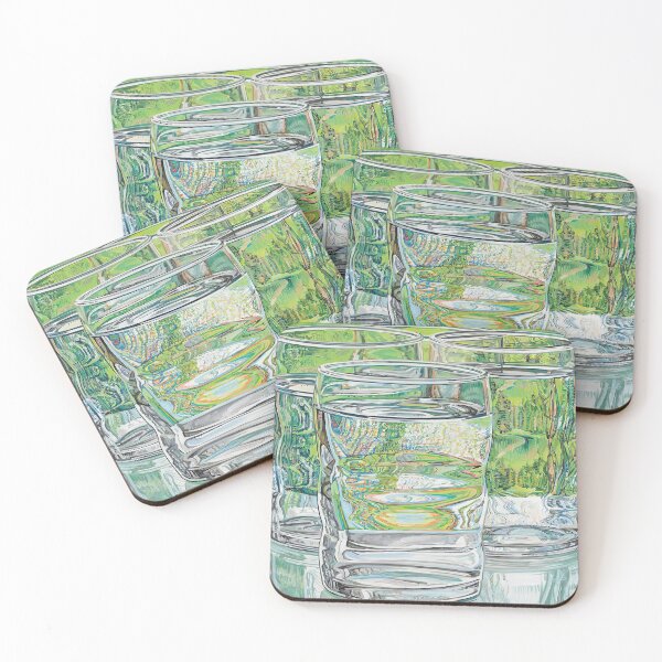 Item preview, Janet Fish, Skowhegan Water Glasses designed and sold by warrickjessica.