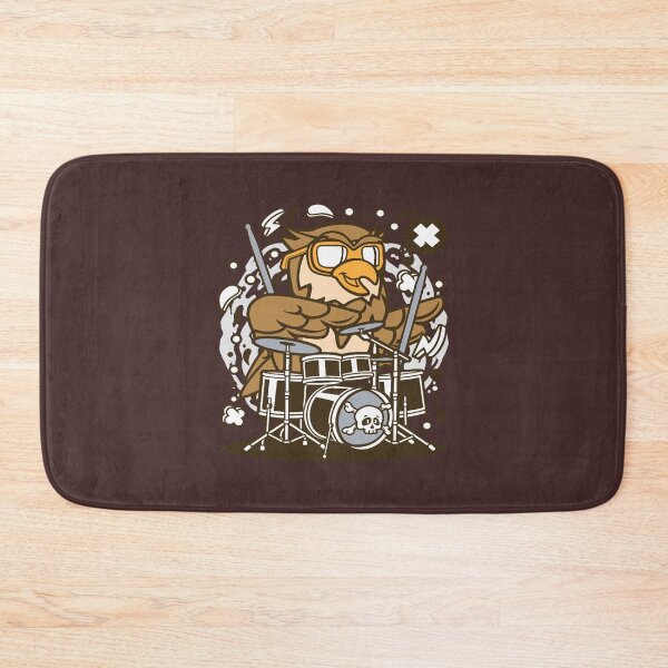 Item preview, Owl Drummer  designed and sold by BellamyTremblay.