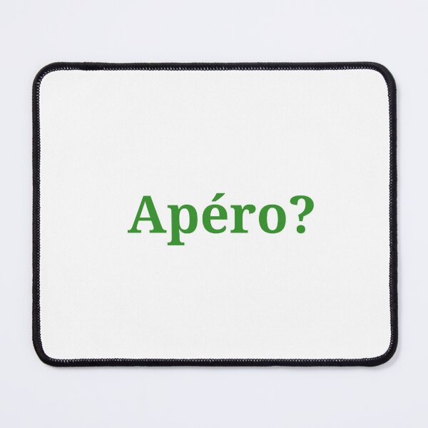 Item preview, Apéro Time Green Text T-Shirt designed and sold by Lostlion.