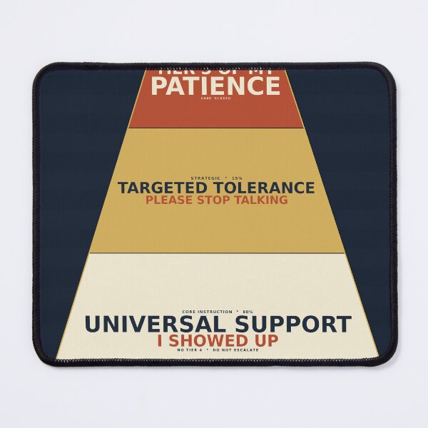 Item preview, Tier 3 Of My Patience designed and sold by PhoenixTShirtz.