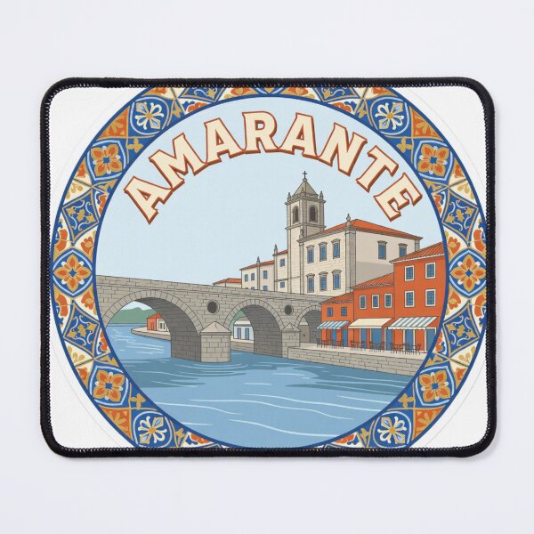 Item preview, Amarante Bridge Portugal Sticker designed and sold by Imaginarium of Chaos falcon88 .