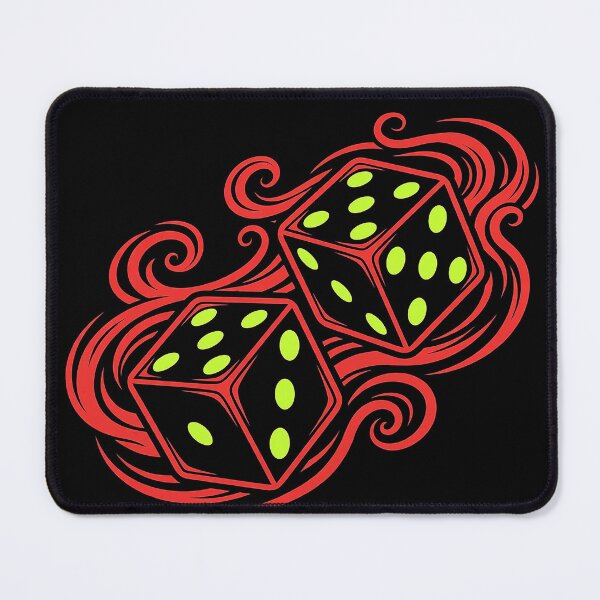 Item preview, Lucky Dice Roll Gangster Art designed and sold by Gangster-Design.