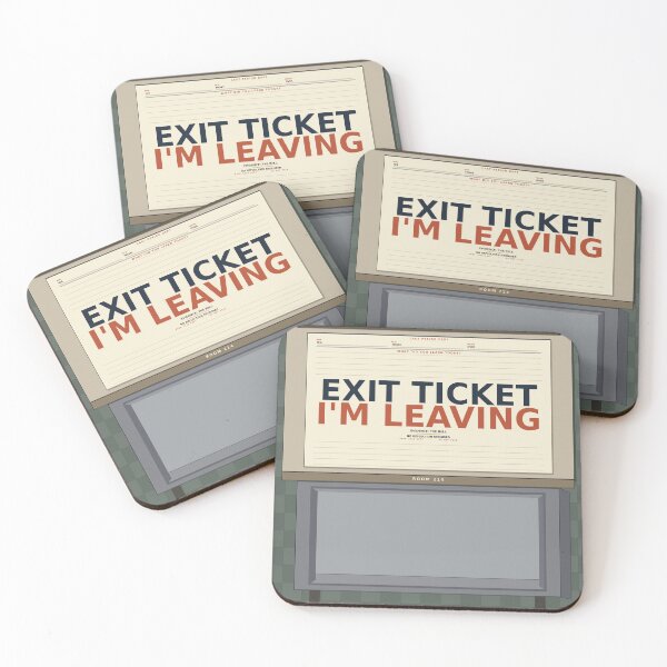 Item preview, Exit Ticket I'm Leaving designed and sold by PhoenixTShirtz.